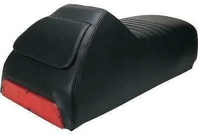 Saddlemen Saddle Skins Seat Cover AW007 Black Vinyl OEM Replacement 0821-1504 - Image 1 of 3