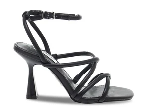 Sandalia tacón Steve Madden AT LAST N de piel negro - Zapatos Mujer - Imagen 1 de 5