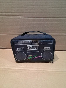 Vintage Salem Zigaretten Schwarz Werbe Ghettoblaster Eis Brotdose - Bild 1 von 3