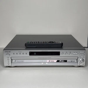 Sony DVP-NC655P 5-Disc DVD/CD Carousel Changer Player w/ Remote, Silver - Picture 1 of 16