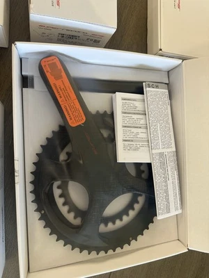 Nuevo Juego de bielas Campagnolo Super Record 12 velocidades Ultra-Torque Titanium 175 34-50 12 Foto 1 de 2