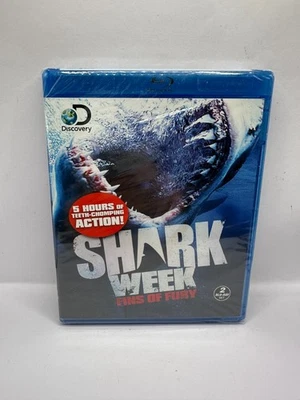 Shark Week: Fins of Fury (Blu-ray, 2-Disc Set) - US Import Region A NEW - Image 1 of 2