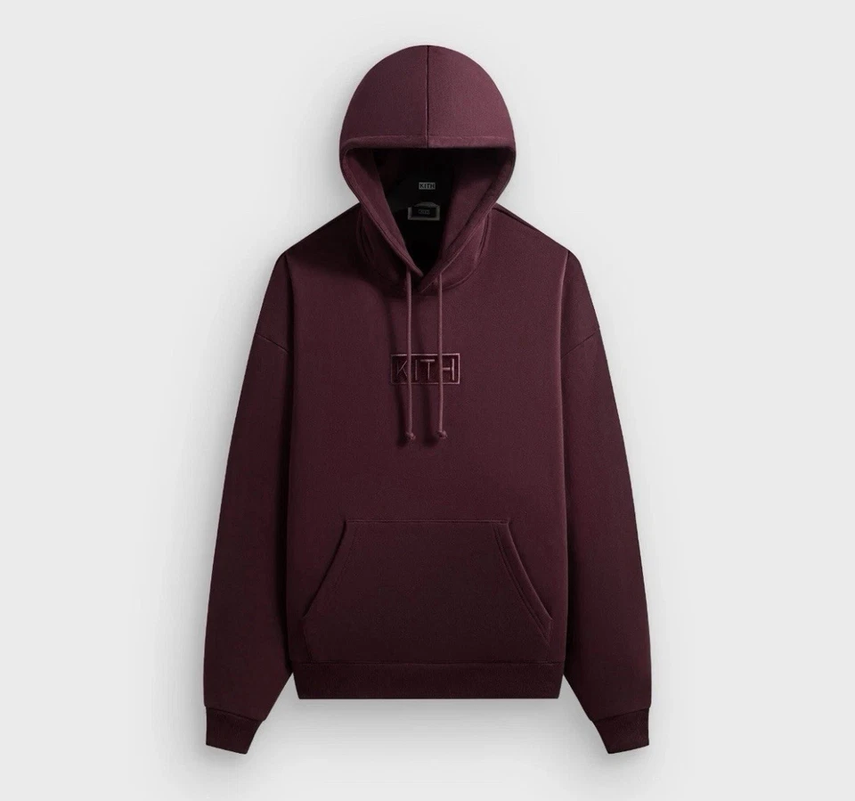 Kith 经典标志 Nelson 连帽衫精华 Cyber Monday FW25 大号 全新 — 第 1/4 张图片