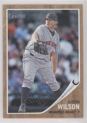 2011 Topps Heritage Minor League Edition Justin Wilson #139 - Image 1 of 2