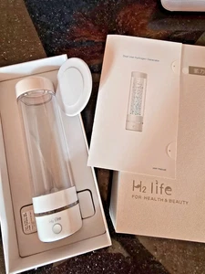 NEU! H2 life Wasserstoff-Wasser Generatorflasche ,PEM SPE Membran - Bild 1 von 3