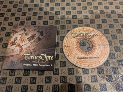 Hitoshi Sakimoto & Masaharu Iwata "Tactics Ogre" Game OST Soundtrack 3"Inch CD - Bild 1 von 2
