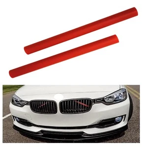 Red Front Grill V Bar Decoration Cover Trim For BMW 3 Series F30 F31 F34 F35 - Picture 1 of 5