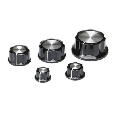 Potentiometer Knob 6mm Hole Shaft Volume Control Bakelite Rotary Switch A01- A05 - Image 1 of 4