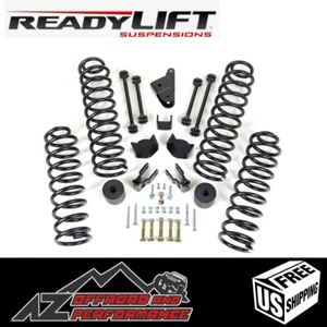 ReadyLift 4" Coil Spring Kit for 2007-2018 Jeep Wrangler JK 69-6400 - Foto 1 di 3