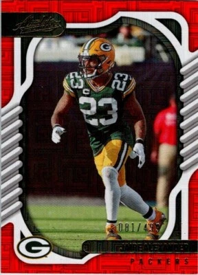 2022 Panini Absolute Jaire Alexander Red Squares #67 Green Bay Packers /499 - Image 1 of 2