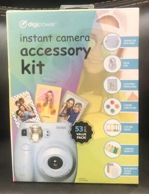 Digipower Instant Camera 53 pcs Accessory Kit Fuji Film Instax - image 1 of 4
