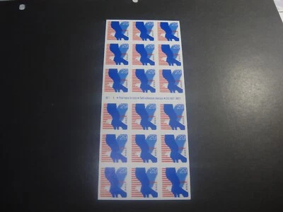 USA 1992 Sc#2599 29c Flag and Eagle Booklet of 18 Stamp MNH XF - Image 1 of 2