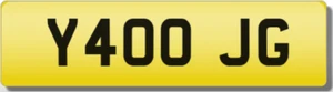 JG  OJG 40 FORTY INITIALS Private CHERISHED Registration Number Plate  Y40 - Picture 1 of 1