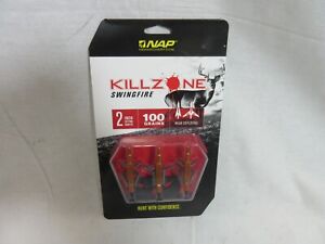 NAP Killzone Swingfire 100 Grain Broadheads 2" Cut NAP-60-017