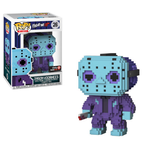 Funko Pop! 8-Bit: Friday the 13th - Jason Voorhees - GameStop (GS)  (Exclusive) #26 for sale online