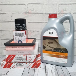 Genuine Toyota Yaris Hybrid Service Kit MXPH11 1.5L 2020-2025 0W8 Oil & FILTERS - Picture 1 of 1