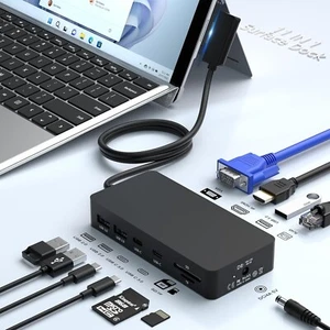 Surface Dock, Microsoft Surface Docking Station, Surface Triple Display (4K HDMI - Photo 1/8