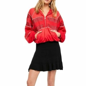 Free People Rock schwarz einfarbig gold Gr. L - Bild 1 von 7