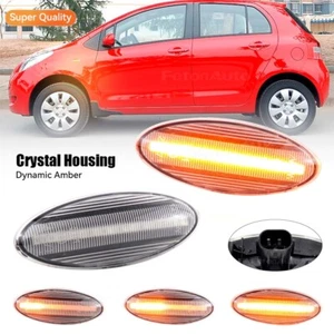 Dynamic Side Marker Turn Single Lights Lamp For Toyota Yaris Rav4 Corolla - Imagen 1 de 7