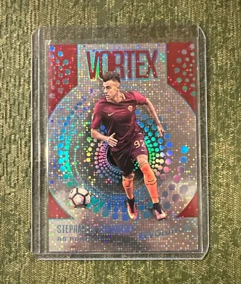 2017 Panini Revolution Soccer Vortex Disco Stephan El Shaarawy #V-8 /25 - Image 1 of 3