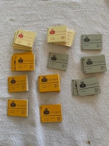 Pre Decimal 2/- Great Britain Stitched Booklets Choose from list Wildings Machin - Picture 1 of 9