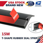 15M T-Shape Rubber Car Seal Strip Hood Door Edge Trim For Ford F150 F250 F350