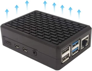 ✨ For Raspberry Pi 4 Armor Aluminum Alloy Case with Cooling Column Passive Cooli - Picture 1 of 5