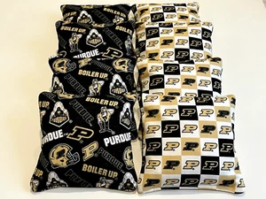 8 BOLSAS DE FRIJOLES CORNHOLE MAÍZ AGUJERO PURDUE CALDERAS - Imagen 1 de 1