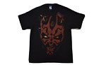 Star Wars Youth Boys Darth Maul Face Black Shirt NWT XL (18-20)