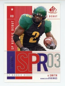 Onterrio Smith 2003 juego usado #106 casi nuevo o mejor - Imagen 1 de 2