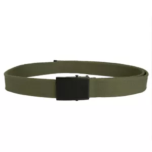 Bundeswehr Style 40mm Belt - Olive Drab / Black Military Army Sturdy Belt - Picture 1 of 12