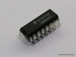 Genuine Motorola MC145170P, PLL IC. DIL16. Trusted UK Seller - Fast Dispatch. - Picture 1 of 2
