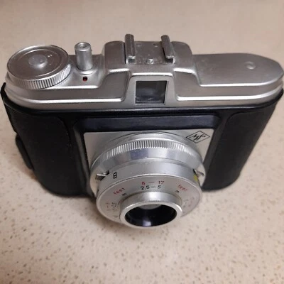 Vintage AGFA ISOLA 120 Film Camera + Agnar 6.3/75 Lens circa 1950's - Image 1 of 4
