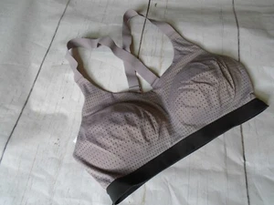 Leichter Sport-BH 34D grau Mesh ohne Bügel Victoria's Secret 34D - Bild 1 von 5