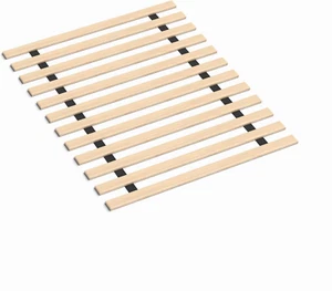 , 0.68-Inch Heavy Duty Horizontal Wooden Bunkie Board/Bed Slats, Enhance Mattres - Picture 1 of 6
