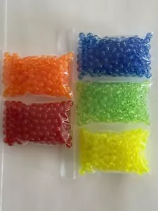 1000 6mm Round Fishing Beads Make Your Own Walleye Spinners. - Picture 1 of 1