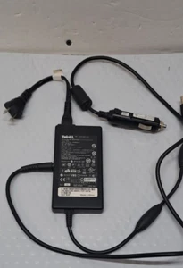 Genuine Dell DK138 65W Auto-Air AC Adapter w/ 12 v CABLE  0DK138 PA-12 DA65NS3 - Picture 1 of 8
