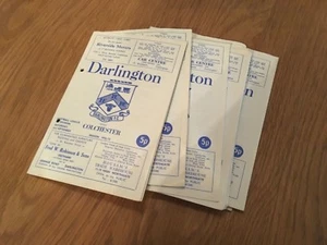 DARLINGTON - HOME - DIVISION 4 - 1972/73 - benötigte Programme auswählen (H) - Bild 1 von 1