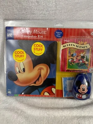 Disney Interactive Mickey Mouse Computer Kit (New) Vintage - Image 1 of 4