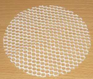 LEGO Pirates Fishing Net 10x10 Round White CITY Friends Accessory Part - Picture 1 of 5