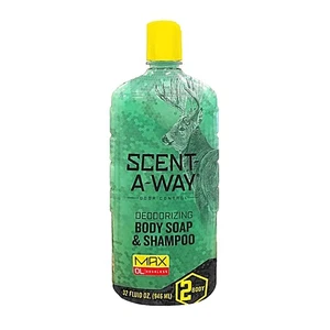 Hunters Specialties Scent-a-way Max 32Oz Liquid Body Soap & Shampoo, - Picture 1 of 1