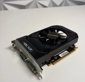 PNY GeForce GTX750Ti OC Graphics Card 2048M GDDR5 PCIE #A34 - Picture 1 of 7