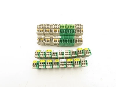 Weidmuller ZDT 2,5/2 Double Tier Terminal Block Cross Connector Lot of 18 - Image 1 of 4