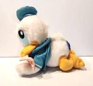 Vintage Disney Parks Crawling Baby Donald Duck Plush 1984 - Picture 1 of 4
