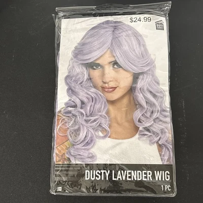 Пыльный лавандовый парик костюм карнавальный костюм аксессуар для Хэллоуина для взрослых - Изображение 1 из 3