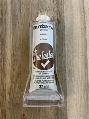De colección Sellado Grumbacher Cobre P206 Artistas Pre-Probados Color al Óleo Foto 1 de 2