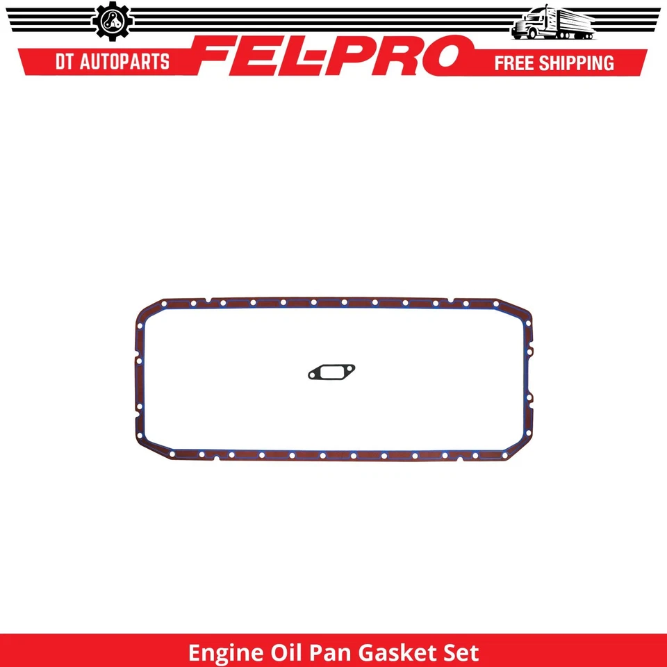 Para 2011-2018 Ram 3500 6.7L L6 conjunto de junta de panela de óleo do motor Fel-Pro 2012 2013 2014 - Imagem 1 de 1