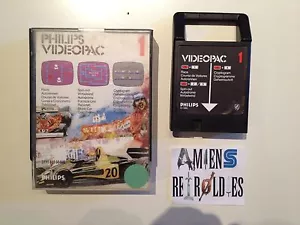 Philips Videopac n°01 Race/Autodrome/Cryptogramme PAL - Imagen 1 de 1