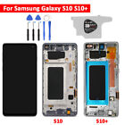 Remplacez le numériseur à écran tactile OLED + cadre pour Samsung Galaxy S10 S10+