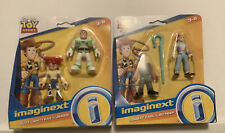 TOY STORY imagine the Fisher Price BUZZ LIGHTYEAR Jessie CARL Bo Peep figures